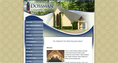 Desktop Screenshot of dossmanfh.com